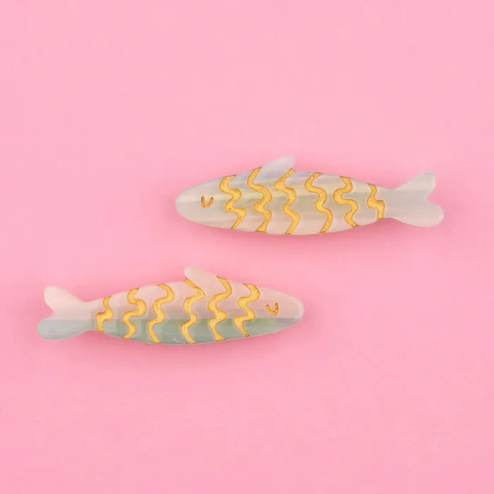 Cou Cou Suzette Earrings SARDINE HAIR CLIP Cou Cou Suzette Earrings SARDINE HAIR CLIP