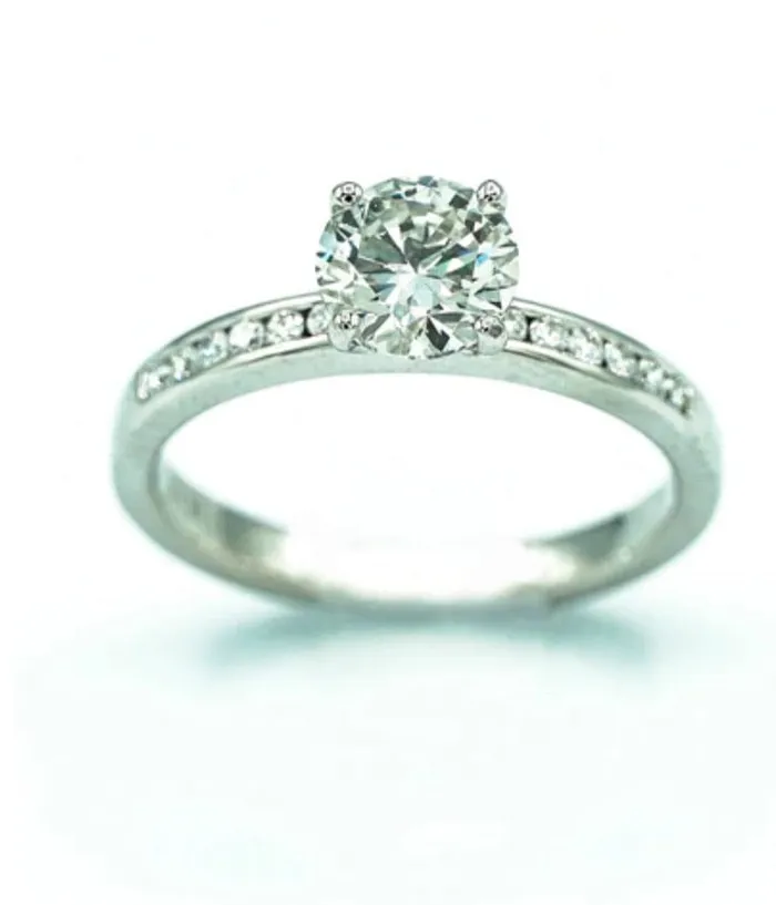 Diamond RingRound Brilliant Ring in 14K White Gold Ref 10104692 MR Jewelers Rings Diamond RingRound Brilliant Ring in 14K White Gold Ref 10104692 MR Jewelers Rings