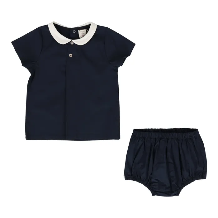 Earrings Analogie Analogie Peter Pan Boys Set Navy Poplin Collection