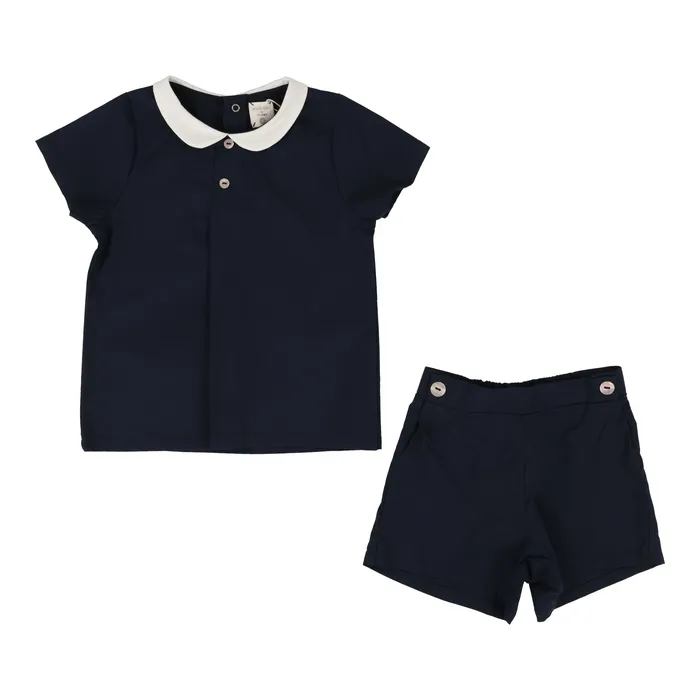 Earrings Analogie Analogie Peter Pan Boys Set Navy Poplin Collection Earrings Analogie Analogie Peter Pan Boys Set Navy Poplin Collection