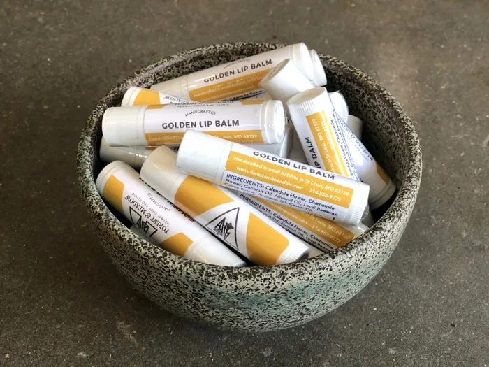 Earrings Golden Lip Balm Forest Meadow Wholesale