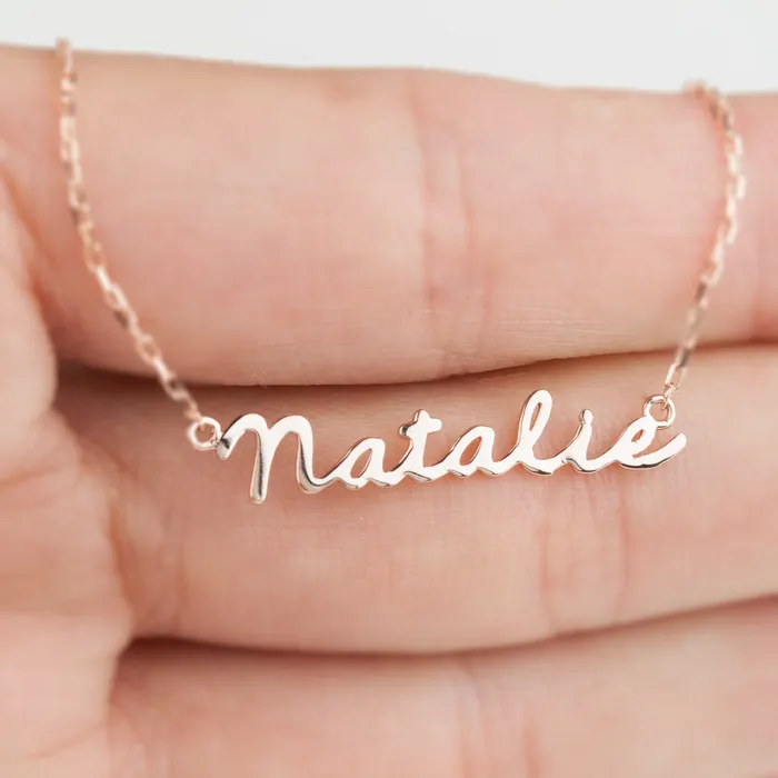 Envero Jewelry Kids Custom Script Name Necklace Necklaces