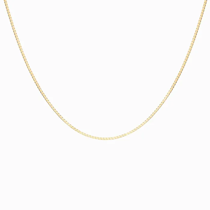 Envero Jewelry Necklaces Box Chain Necklcae