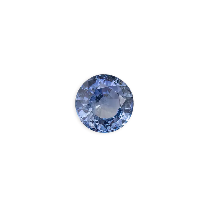 Envero Jewelry Rings 184ct Round Cut Blue Ceylon Sapphire SR227
