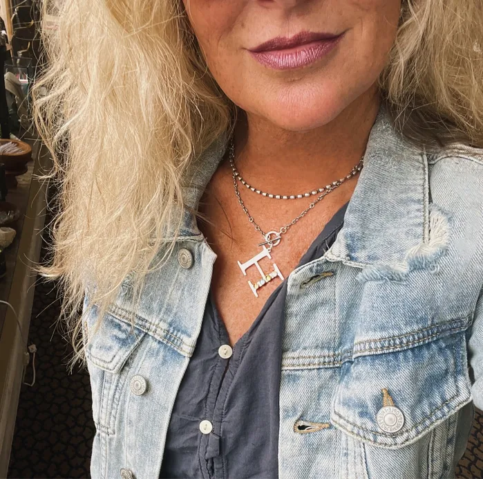 HeidiJHale Designs Necklaces Sterling Silver Twisted Chain with Toggle HeidiJHale Designs Necklaces Sterling Silver Twisted Chain with Toggle
