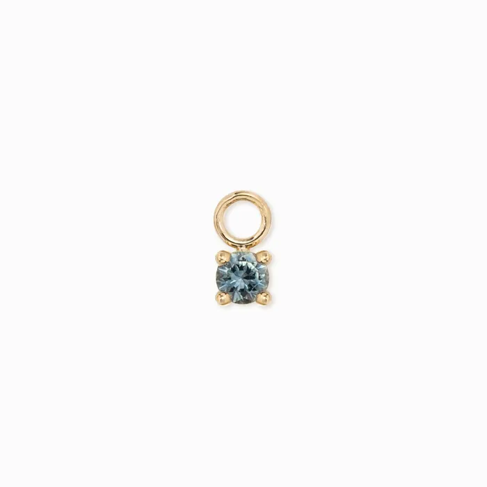 Hoop Charm Prong Setting Envero Jewelry Earrings Hoop Charm Prong Setting Envero Jewelry Earrings