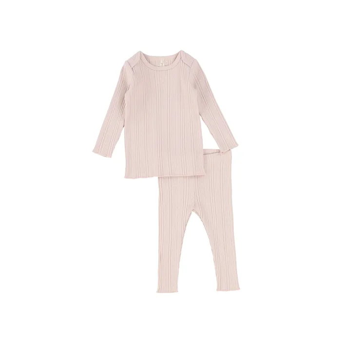Lillette Baby Set Rose Petal Lilette Earrings