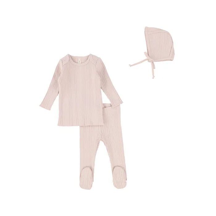 Lillette Baby Set Rose Petal Lilette Earrings