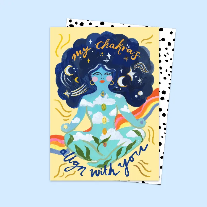 My Chakras Align With You Card Eleanor Bowmer Necklaces