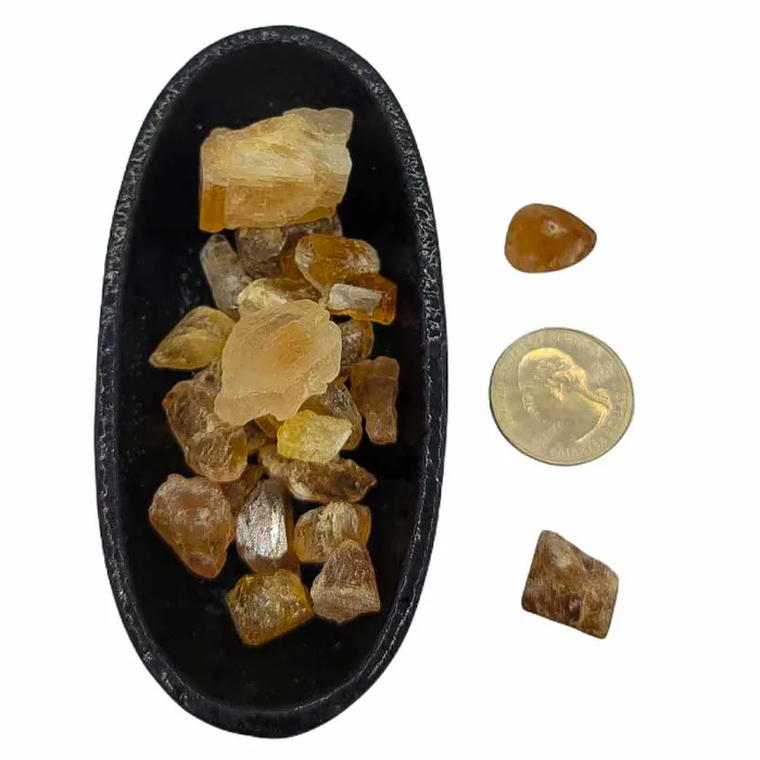 Raw Topaz Healing Jensen Rocks Earrings