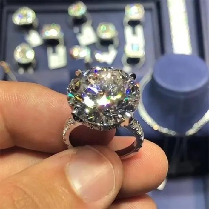 Rings Shineofidamond 80ct Sterling Silver Solitaire Engagement Ring Rings Shineofidamond 80ct Sterling Silver Solitaire Engagement Ring