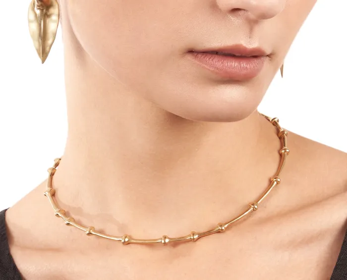 VRAM Necklaces Twyn Collar Necklace 18K Yellow Gold