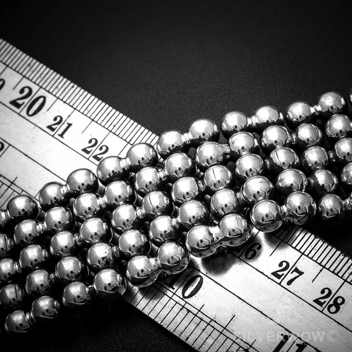 Bracelets silverwow Ball Curb Bracelet x 30mm Wide