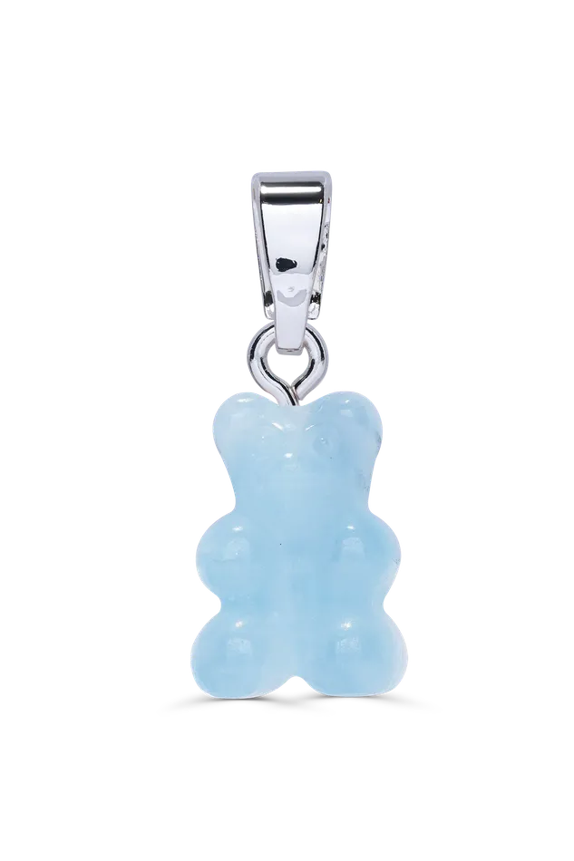 Crystal Nostalgia Bear Classic Connector Silver plated Aquamarine Crystal Haze Jewelry Rings Crystal Nostalgia Bear Classic Connector Silver plated Aquamarine Crystal Haze Jewelry Rings