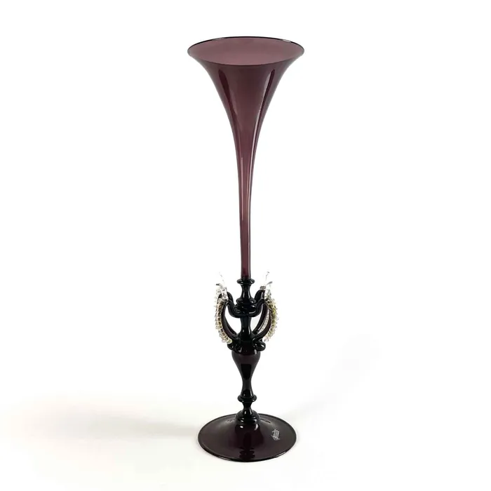 Earrings MuranoVItrum Piria tipetto goblet