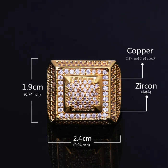 Empire Edition Iced Out Diamond Ring BEST SELLER Rings