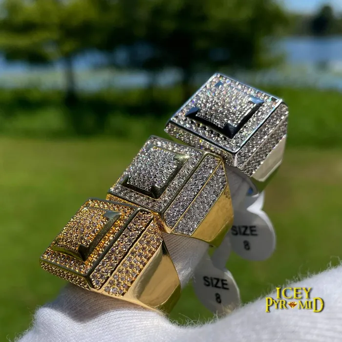 Empire Edition Iced Out Diamond Ring BEST SELLER Rings