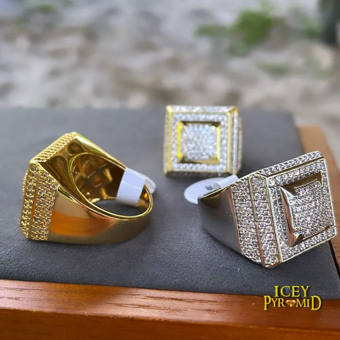 Empire Edition Iced Out Diamond Ring BEST SELLER Rings