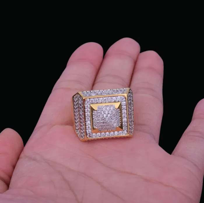 Empire Edition Iced Out Diamond Ring BEST SELLER Rings