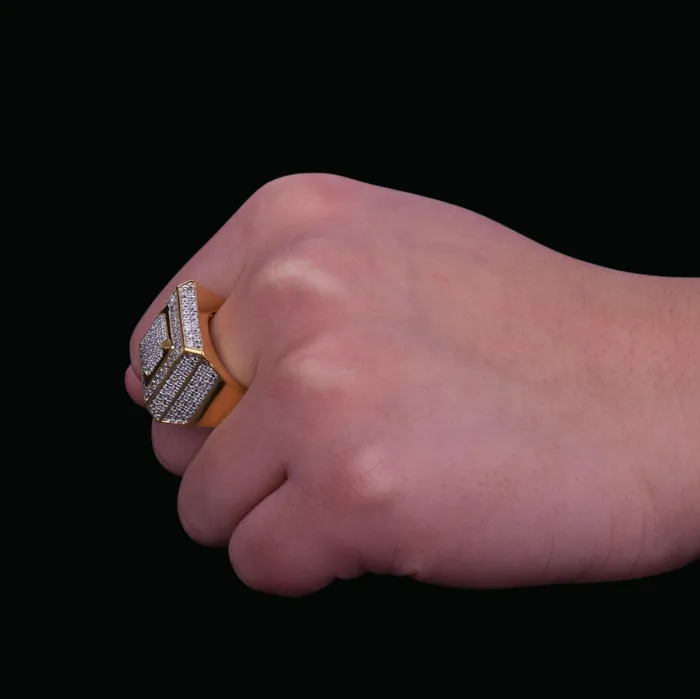 Empire Edition Iced Out Diamond Ring BEST SELLER Rings