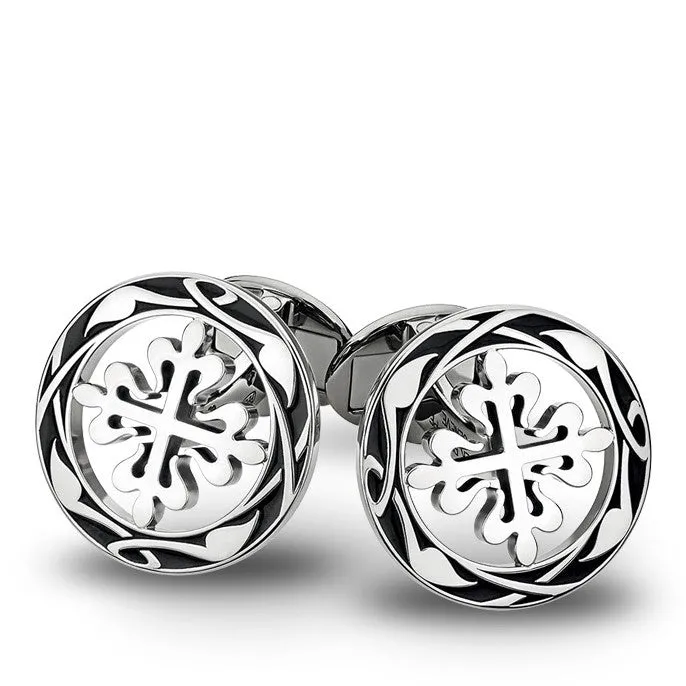 Patek Philippe Earrings Patek Philippe Calatrava Cross Cuff Links