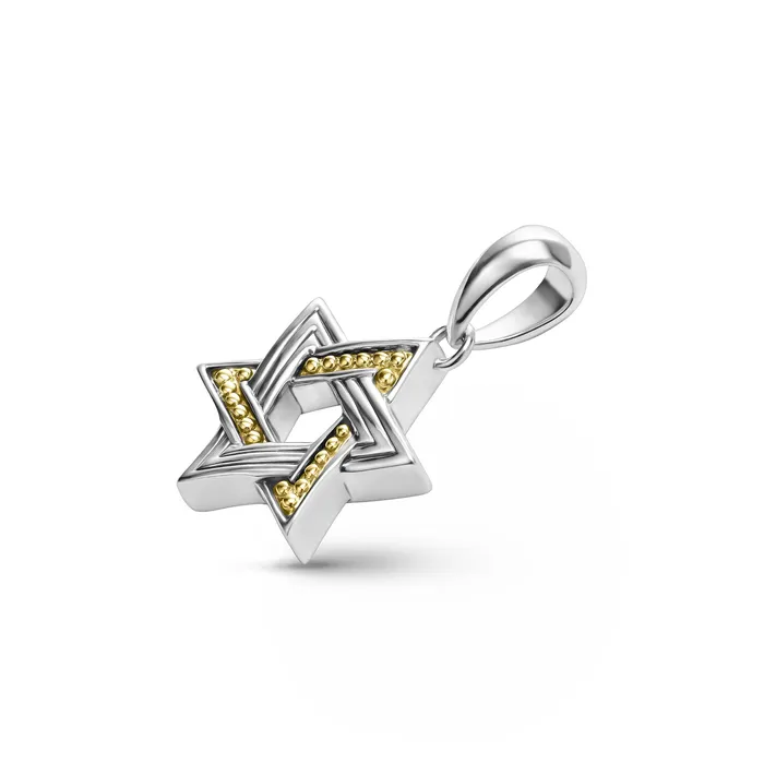 Rings Anthem Small TwoTone Star of David Amulet LAGOS