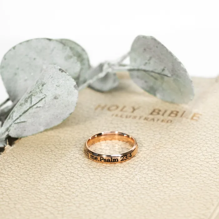 Rings Forever Truth I Will Fear No Evil Ring