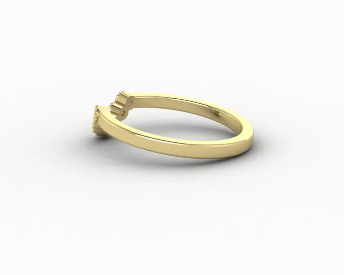 Sapheena Jewelry Rings Jolene 112 Ct Curved Wedding Band