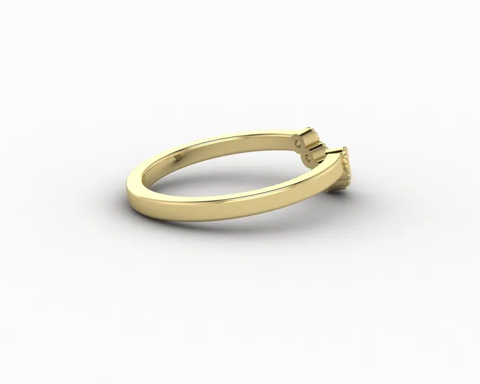 Sapheena Jewelry Rings Jolene 112 Ct Curved Wedding Band