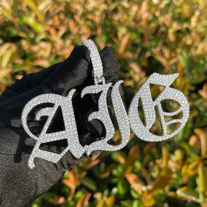 Thin Luxury Necklaces Thin Luxury Iced Out Personalized Custom Name Necklace Pendant