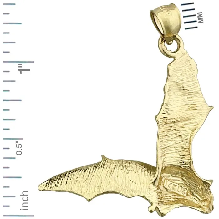 14K Gold Flying Bat Pendant Goldia PreStyled Sets
