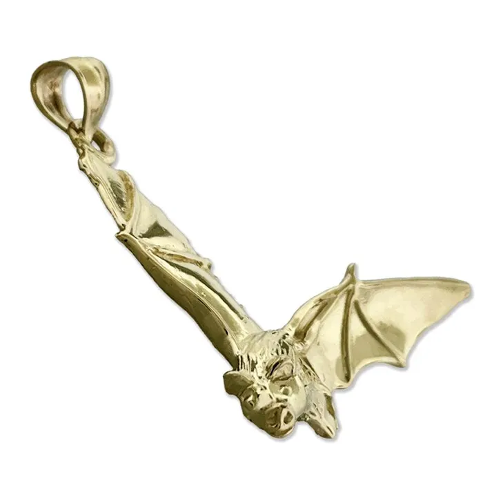 14K Gold Flying Bat Pendant Goldia PreStyled Sets