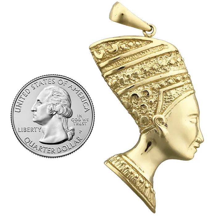 14K Gold Nefertiti Pendant Goldia PreStyled Sets