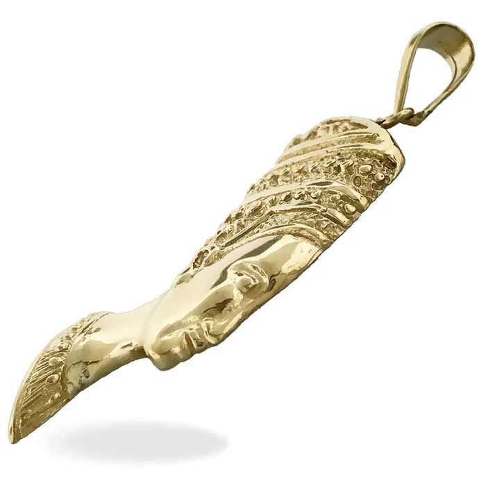 14K Gold Nefertiti Pendant Goldia PreStyled Sets