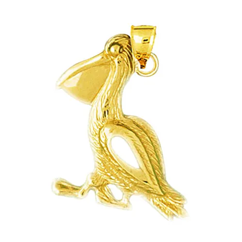 14K Gold Pelican Pendant Goldia PreStyled Sets