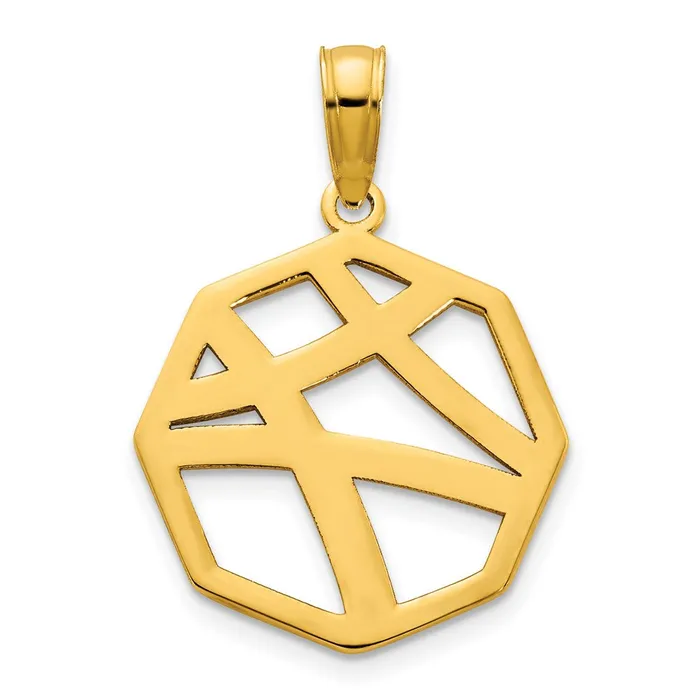 14k Yellow Gold Fancy Pendant Goldia PreStyled Sets