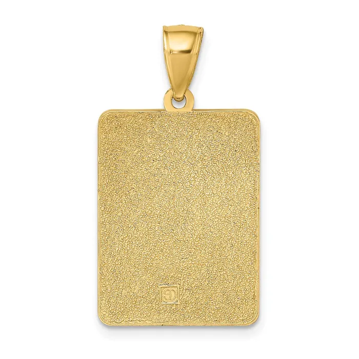14k Yellow Gold Mile Marker 0 KEY WEST Charm Goldia Charm Necklaces