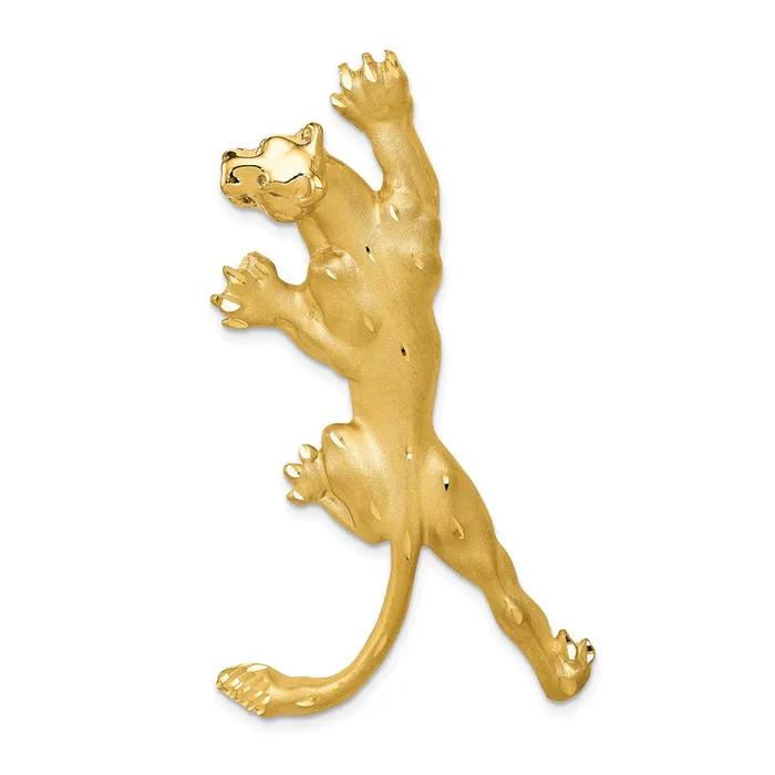 14k Yellow Gold Panther Pendant Goldia PreStyled Sets