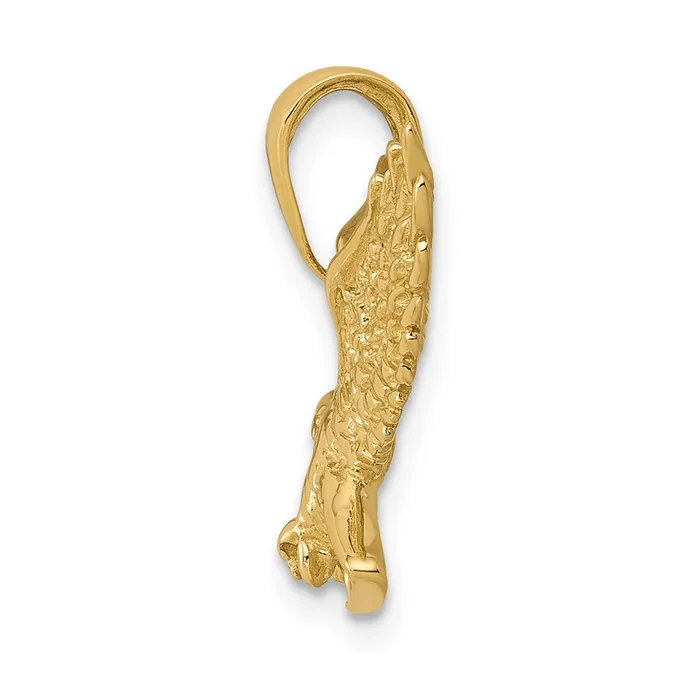 14k Yellow Gold Solid Polished Eagle Landing Pendant Goldia PreStyled Sets
