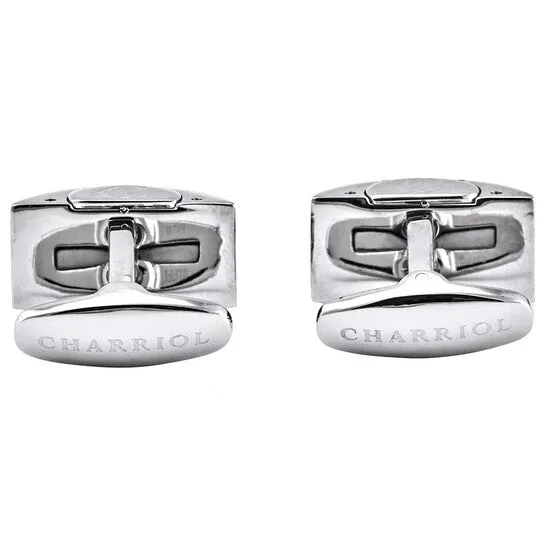 Bracelets JMS always Original Charriol Stainless Steel Mens Cufflinks Black PVD Silver Bracelets JMS always Original Charriol Stainless Steel Mens Cufflinks Black PVD Silver