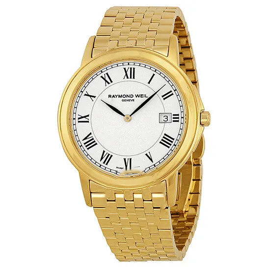 Bracelets JMS always Original Raymond Weil Tradition White Dial Yellow Gold PVD Stainless Steel Mens Watch 5466P00300 Bracelets JMS always Original Raymond Weil Tradition White Dial Yellow Gold PVD Stainless Steel Mens Watch 5466P00300