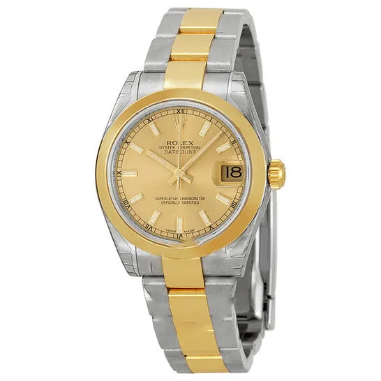 Bracelets JMS always Original Rolex Datejust Lady 31 Champagne Dial Stainless Steel and 18K Yellow Gold Oyster Bracelet Automatic Watch 178243CSO Bracelets JMS always Original Rolex Datejust Lady 31 Champagne Dial Stainless Steel and 18K Yellow Gold Oyster Bracelet Automatic Watch 178243CSO
