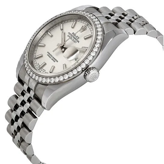 Bracelets Original Rolex Oyster Perpetual Datejust 36 Silver Dial Stainless Steel Jubilee Bracelet Automatic Ladies Watch 116244SSJ JMS always Bracelets Original Rolex Oyster Perpetual Datejust 36 Silver Dial Stainless Steel Jubilee Bracelet Automatic Ladies Watch 116244SSJ JMS always