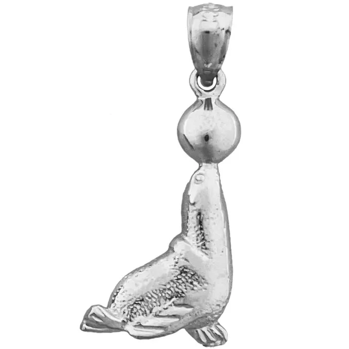 Charm Necklaces Goldia 14K Gold Sea Lion Charm