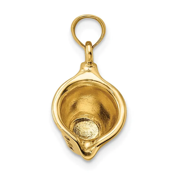 Charm Necklaces Goldia 14k Yellow Gold w Enamel 3D Measuring Cup Charm