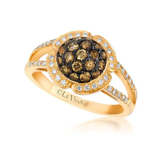 Charm Necklaces JMS always Original Le Vian Ladies Chocolate Cluster Rings in 14K Honey Gold Charm Necklaces JMS always Original Le Vian Ladies Chocolate Cluster Rings in 14K Honey Gold