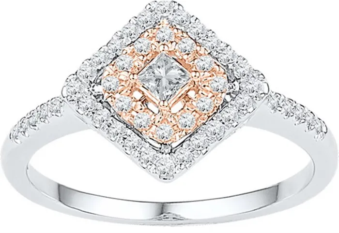 gndatlanta Rings 13CTWDiamond GIFT PROMISE RING