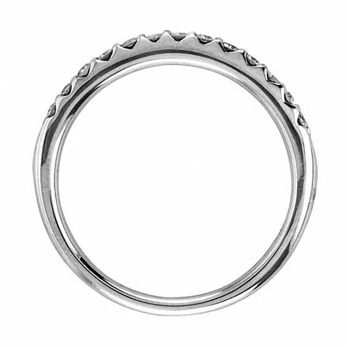 Goldia 020 CT TW Natural Diamond Wedding Band in Solid 14K White Gold Rings Goldia 020 CT TW Natural Diamond Wedding Band in Solid 14K White Gold Rings