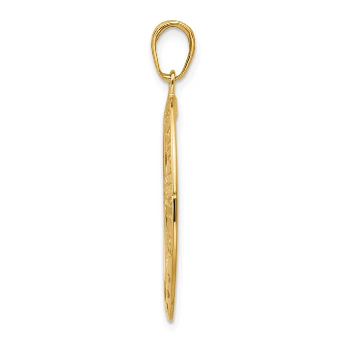 Goldia 14k Yellow Gold Saint Christopher Medal Pendant PreStyled Sets