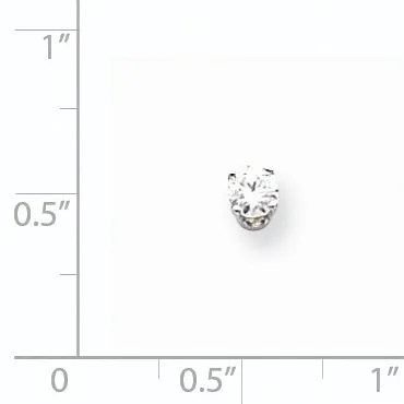 goldiaca Earrings 14k White Gold VS Diamond earring